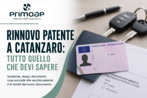Rinnovo patente a Catanzaro, cosa cambia con il nuovo documento